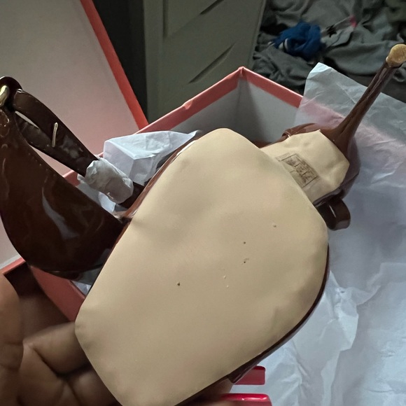 SIMMI London Brown Heels (Wide Fit) - Picture 4 of 5